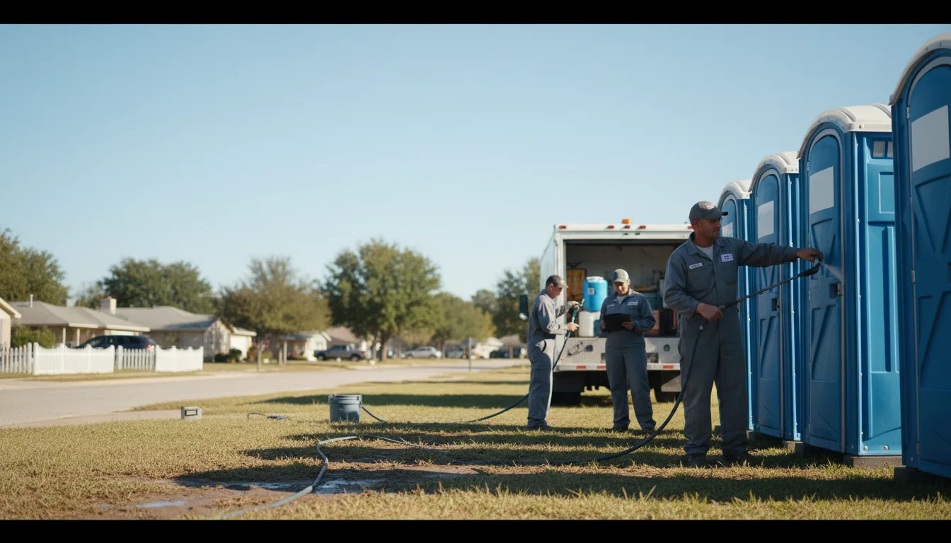 Long-Term Portable Toilet Rental in El Campo, TX near me